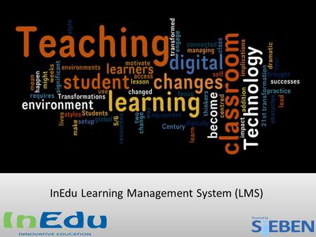 InEdu Learning Management System (LMS)