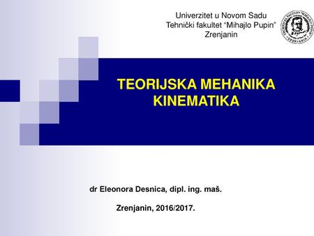 dr Eleonora Desnica, dipl. ing. maš.