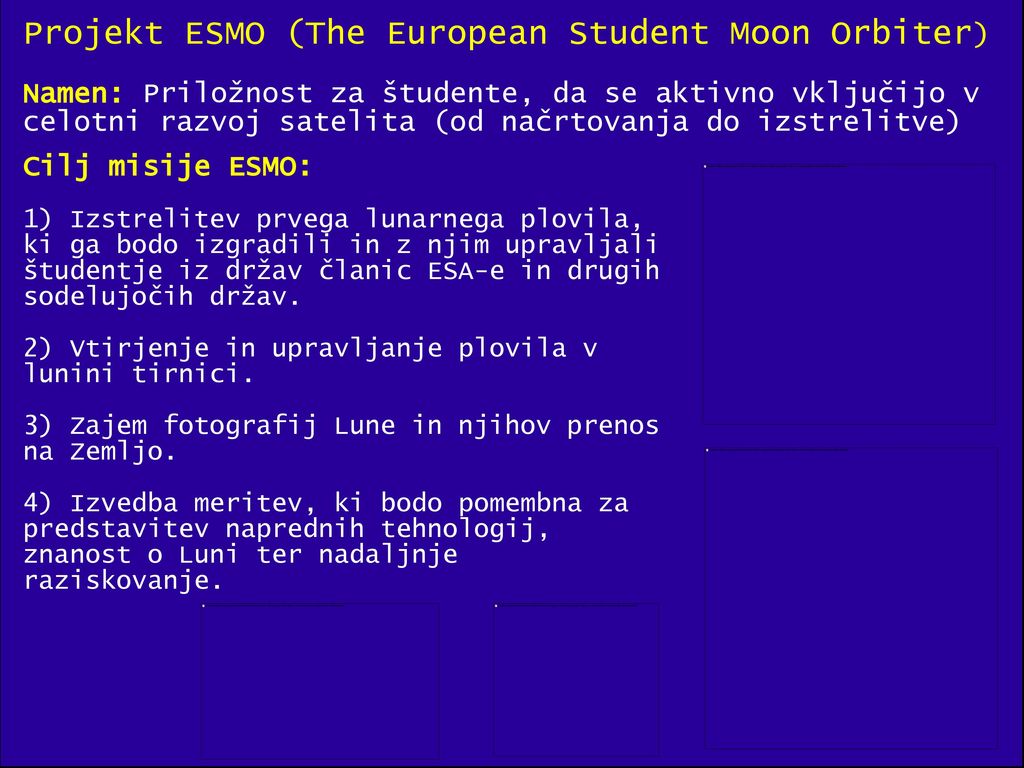 Projekt ESMO (The European Student Moon Orbiter)
