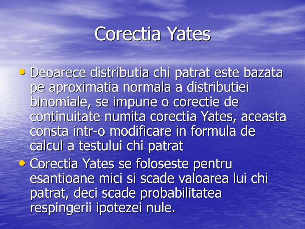Corectia Yates