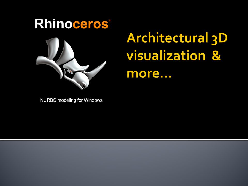 Architectural 3D visualization & more...