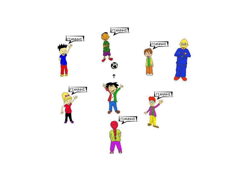 Οι τρεις μπαλιές Στόχος Ανάπτυξη γνωριμίας/επικοινωνίας παιδιών.
