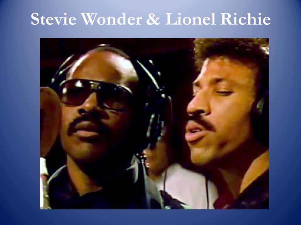 Stevie Wonder & Lionel Richie