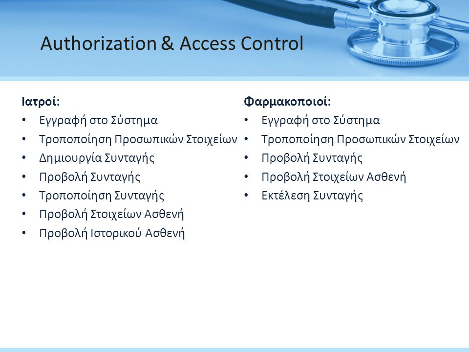 Authorization & Access Control