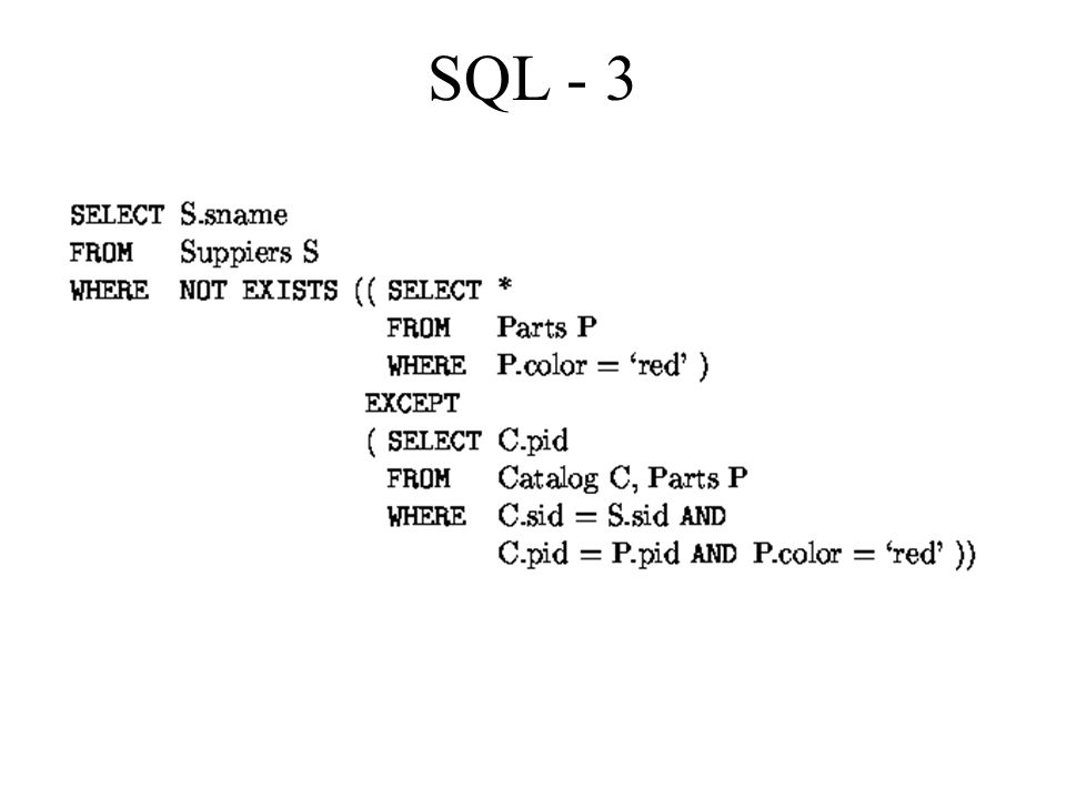 SQL - 3