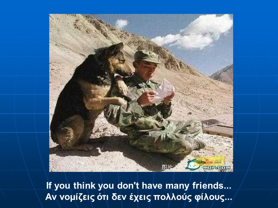 If you think you don t have many friends...