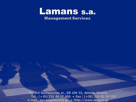 Lamans s.a. Management Services