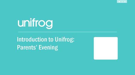 Introduction to Unifrog: