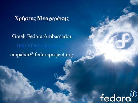 Greek Fedora Ambassador