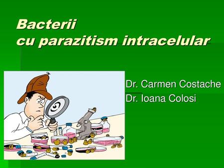 Bacterii cu parazitism intracelular