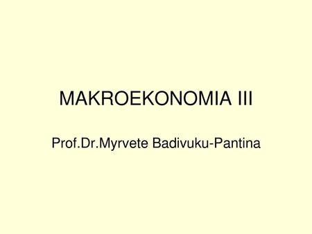 Prof.Dr.Myrvete Badivuku-Pantina