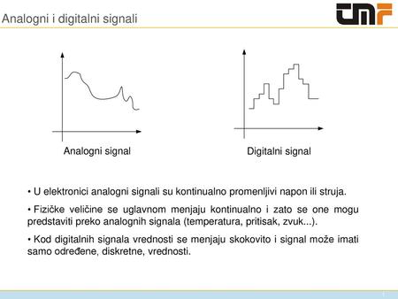 Analogni i digitalni signali