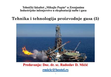 Tehnika i tehnologija proizvodnje gasa (5)