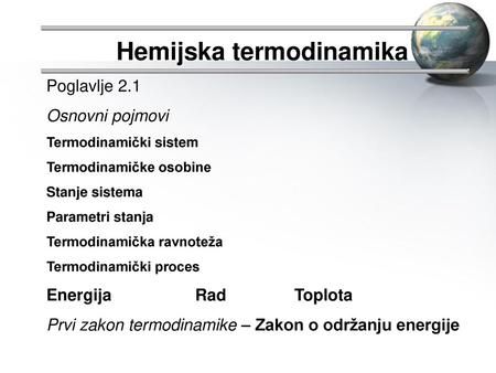 Hemijska termodinamika