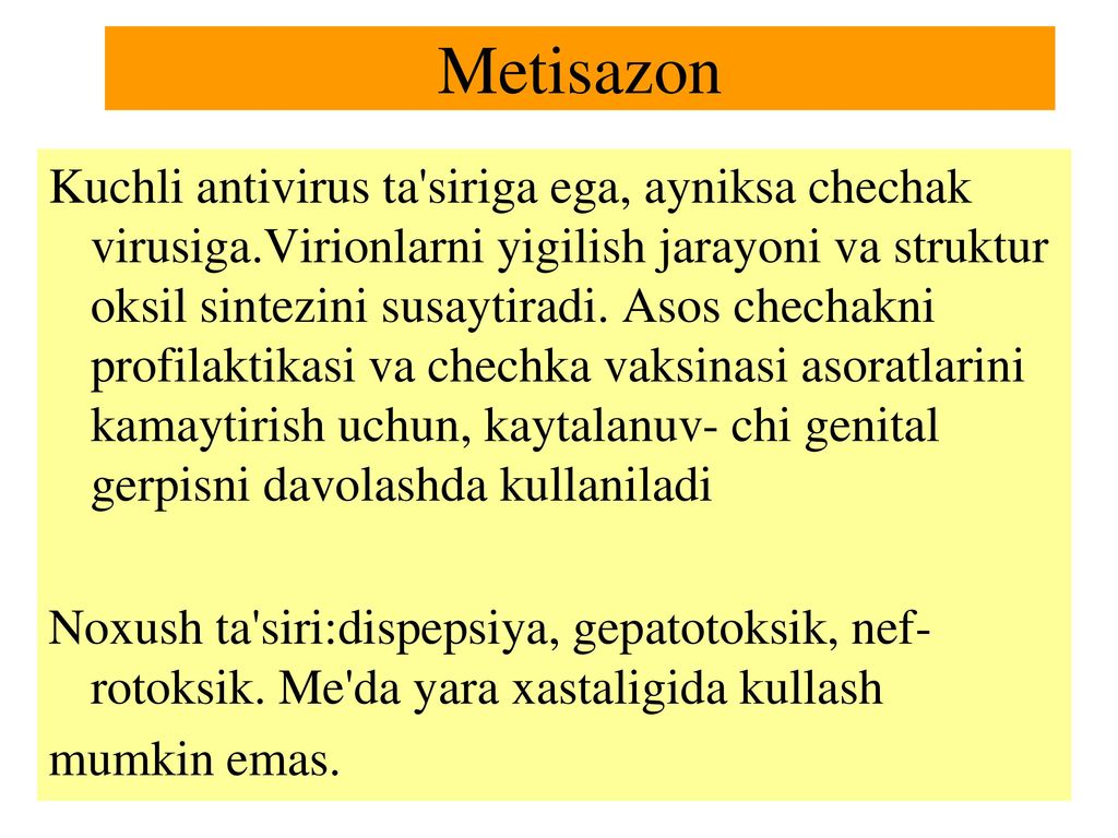Metisazon
