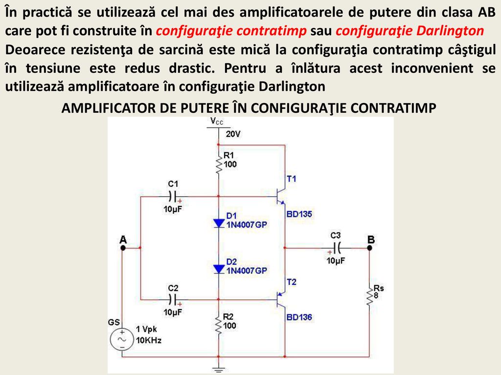 7. AMPLIFICATOARE DE SEMNAL CU TRANZISTOARE Ppt κατέβασμα