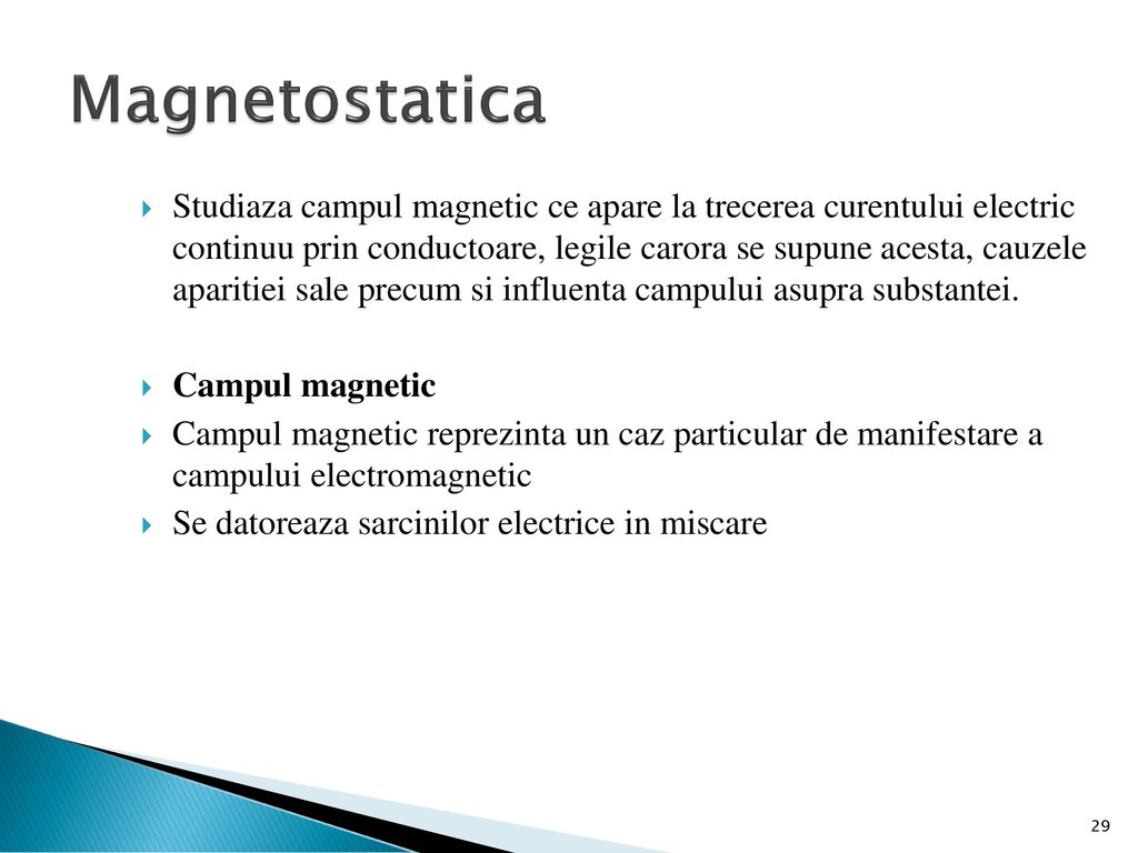 Magnetostatica