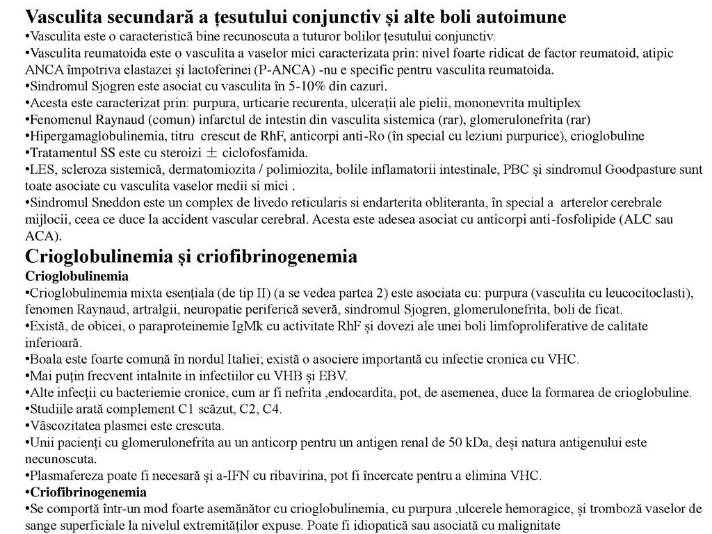 Boala țesutului conjunctiv - Connective tissue disease - ascorcraiova.ro