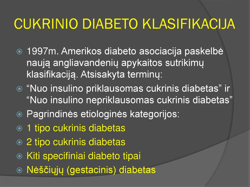 hipertenzijos cukrinio diabeto gydymas