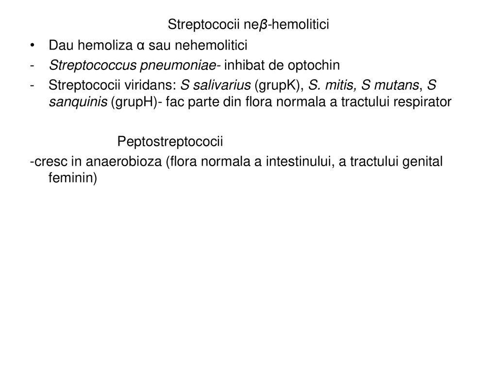 Streptococii neβ-hemolitici