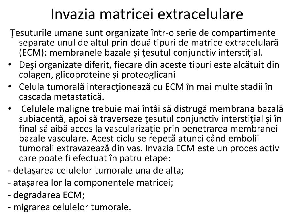 Invazia matricei extracelulare