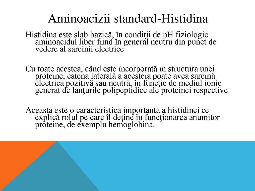 Aminoacizii standard-Histidina