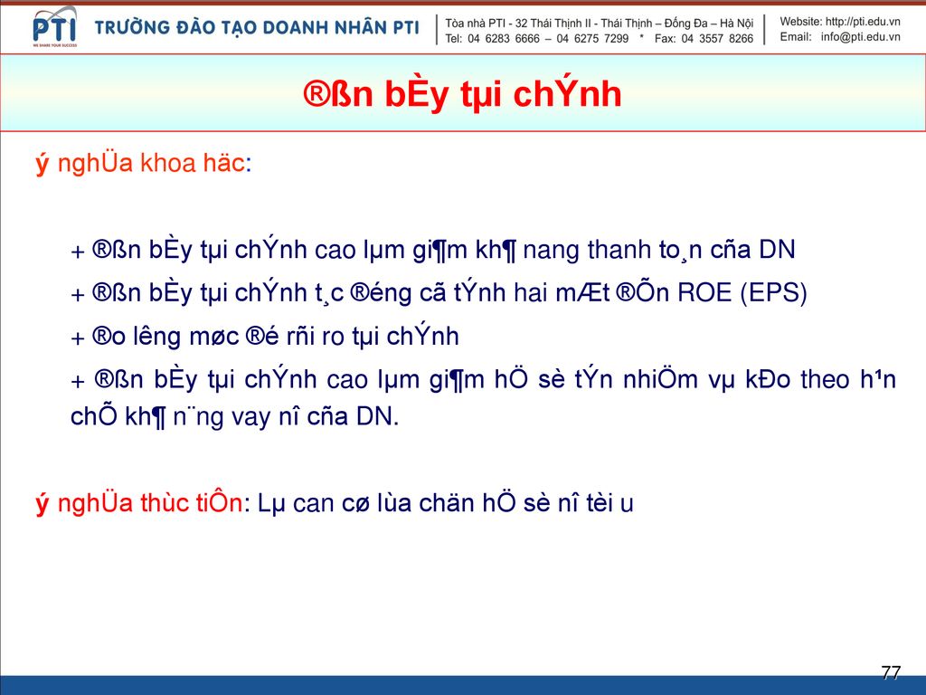 Giíi ThiÖu Chung Tµi ChÝnh Doanh Nghiệp Ppt κατέβασμα