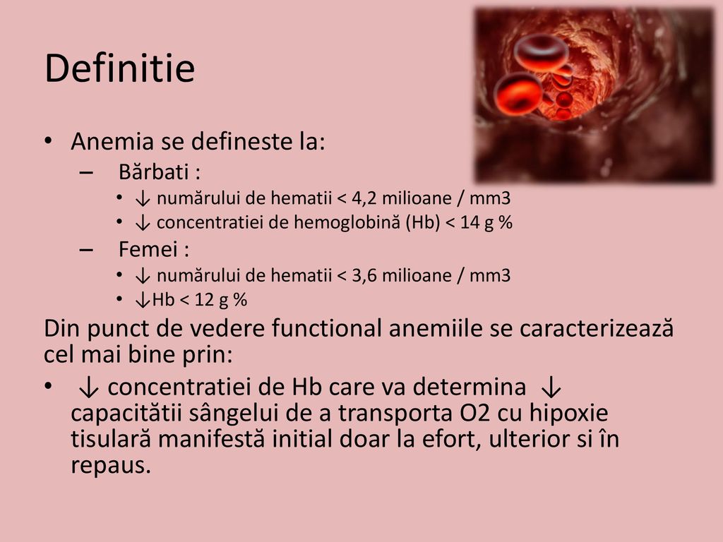 anemie definitie)