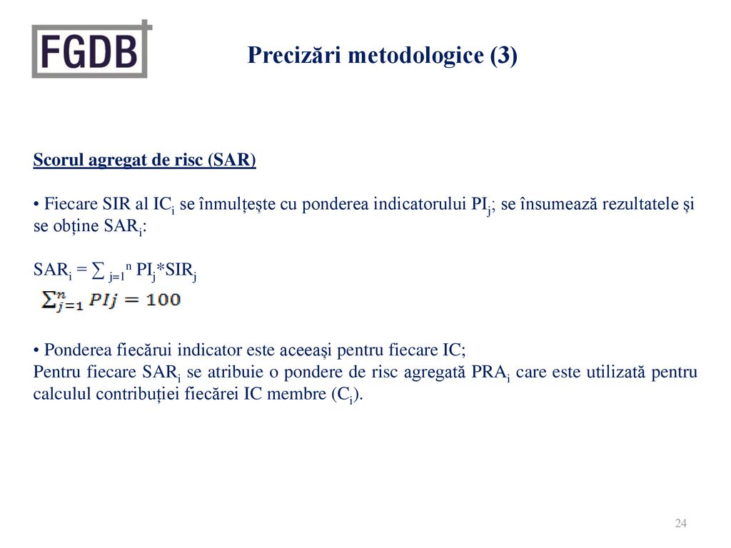 Precizări metodologice (3)