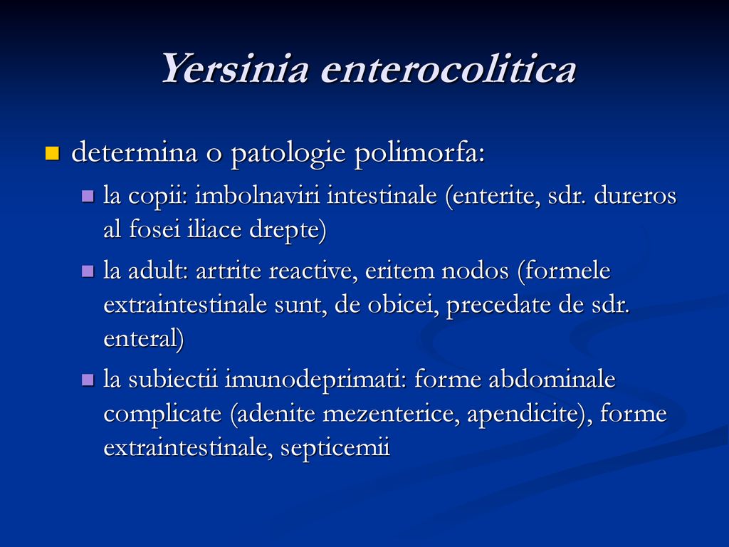 Yersinia enterocolitica