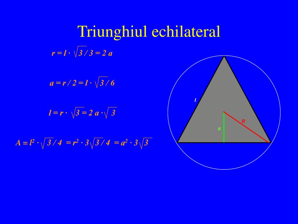 Triunghiul echilateral