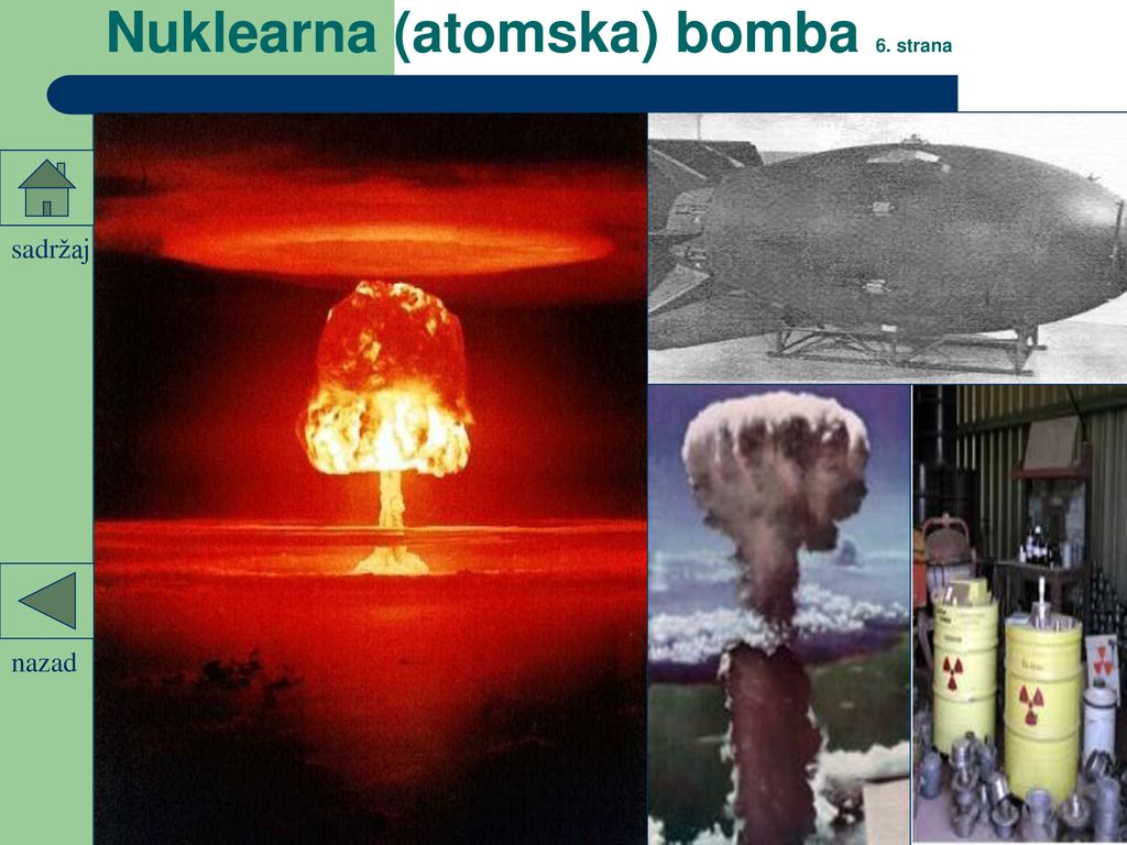 Nuklearna (atomska) bomba 6. strana