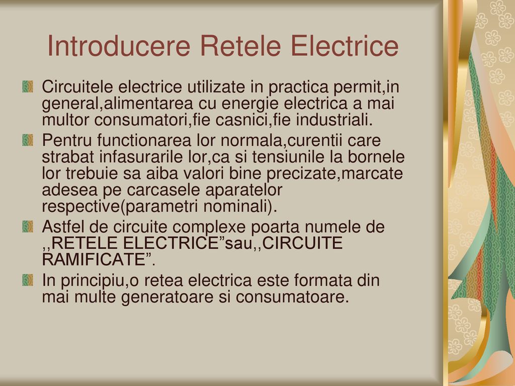 Introducere Retele Electrice