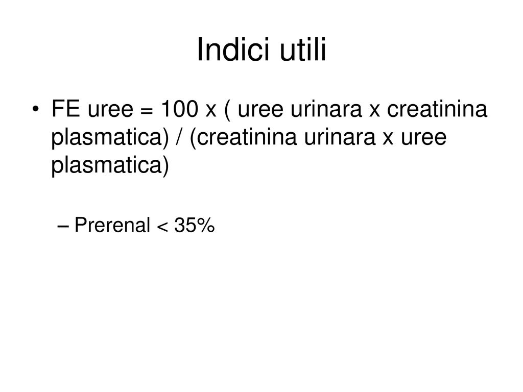 Uree urinara - Analimed