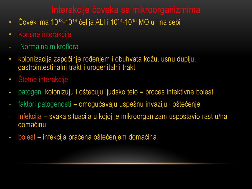 PATOGENOST MIKROORGANIZAMA ODBRAMBENI MEHANIZMI DOMAĆINA - Ppt κατέβασμα