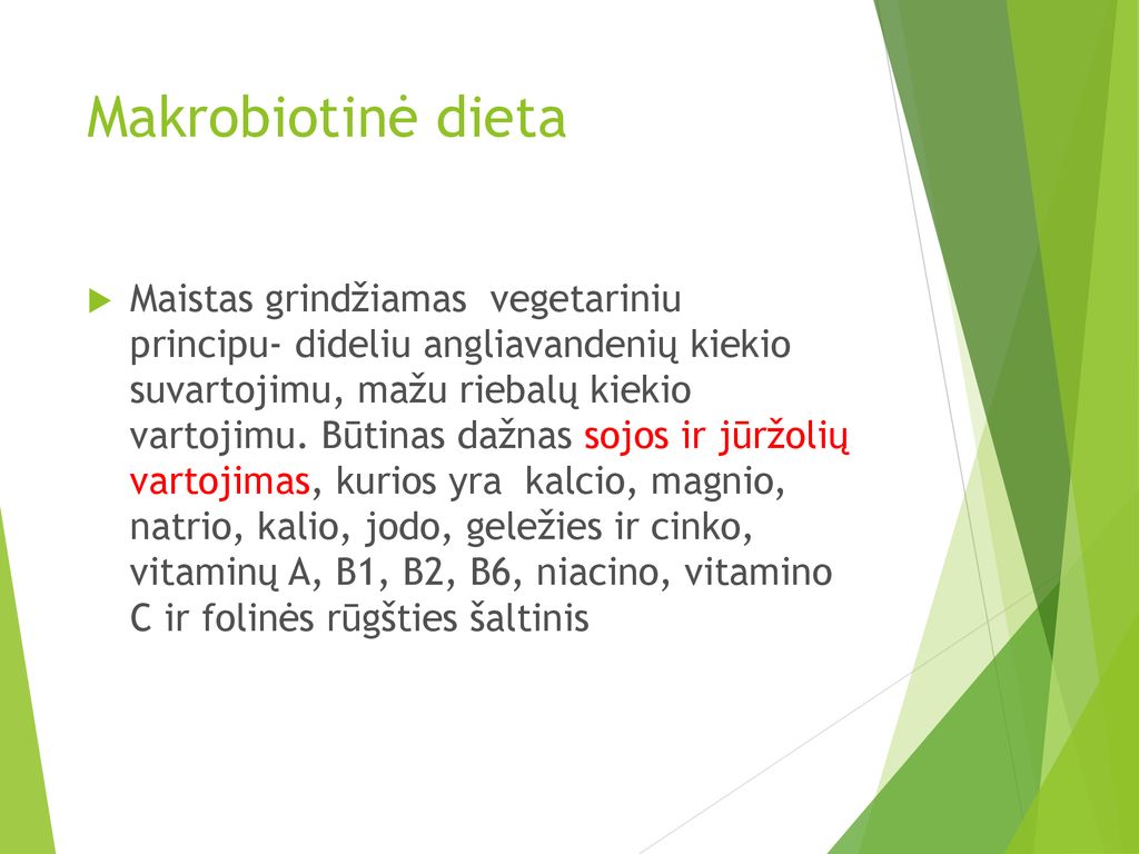 Makrobiotinė dieta
