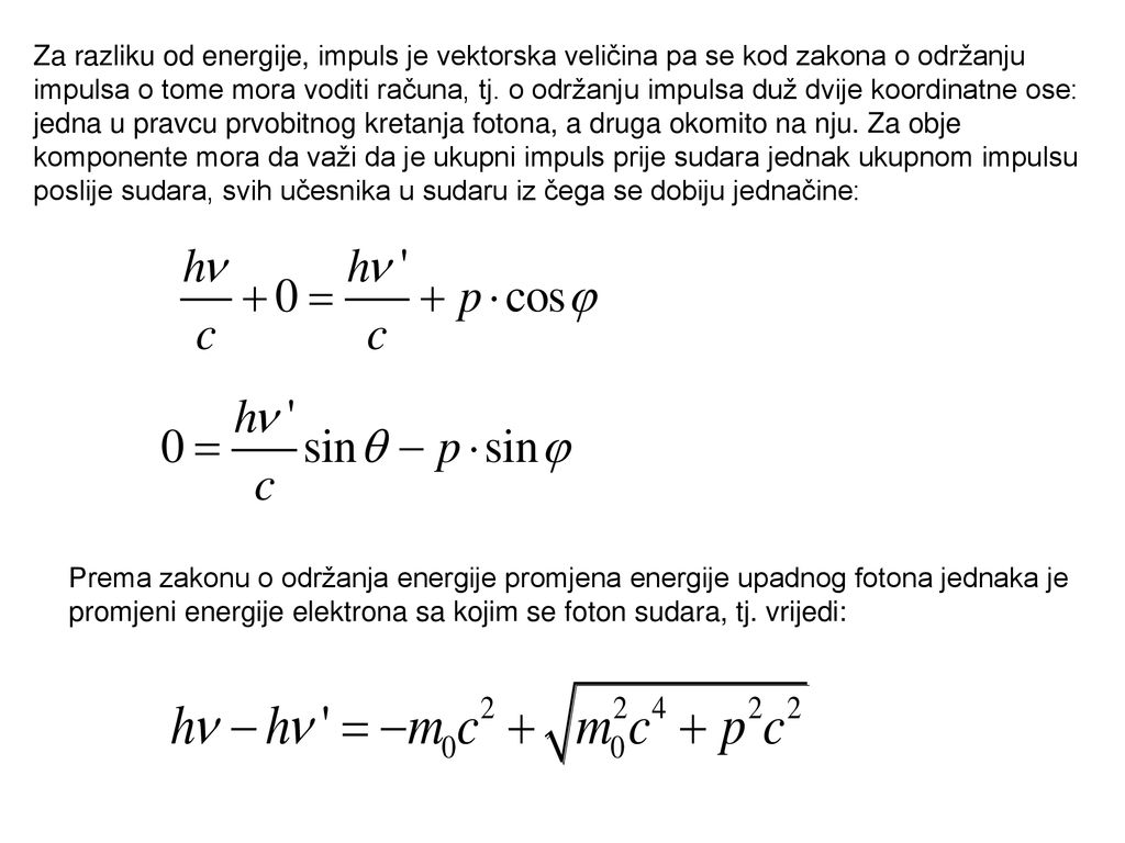 Energija fotona formula