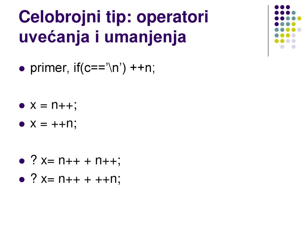 Programski Jezik C. - Ppt κατέβασμα