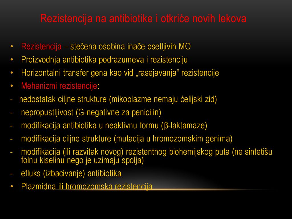 ANTIMIKROBNI AGENSI I PATOGENOST MIKROORGANIZAMA - Ppt κατέβασμα