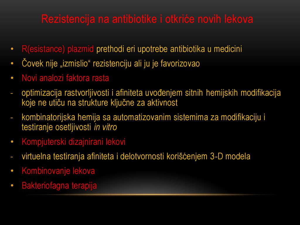 ANTIMIKROBNI AGENSI I PATOGENOST MIKROORGANIZAMA - Ppt κατέβασμα