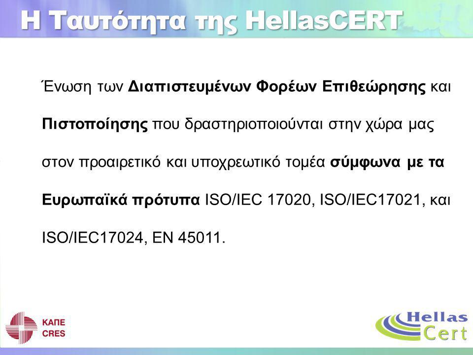 Η Ταυτότητα της HellasCERT