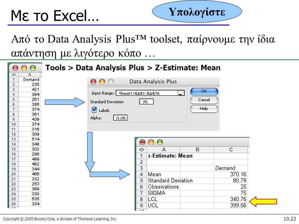 Με το Excel… Υπολογίστε