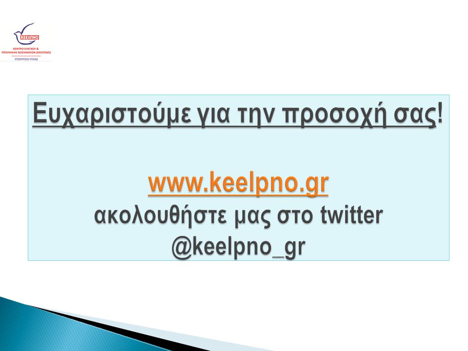 Ευχαριστούμε για την προσοχή σας. www. keelpno