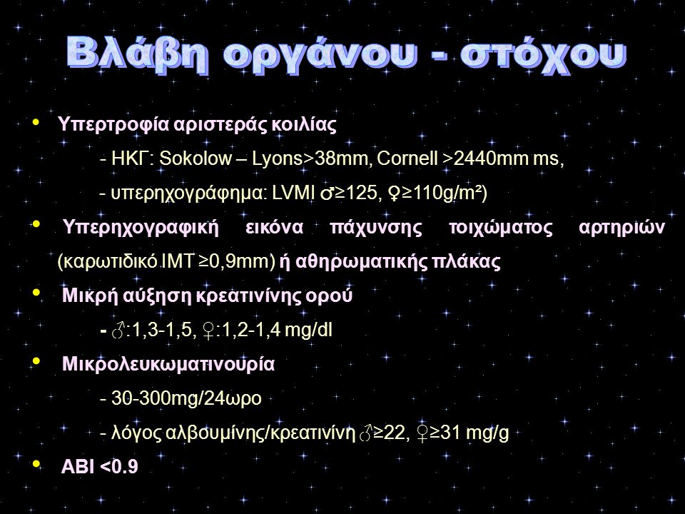 - ΗΚΓ: Sokolow – Lyons>38mm, Cornell >2440mm ms,