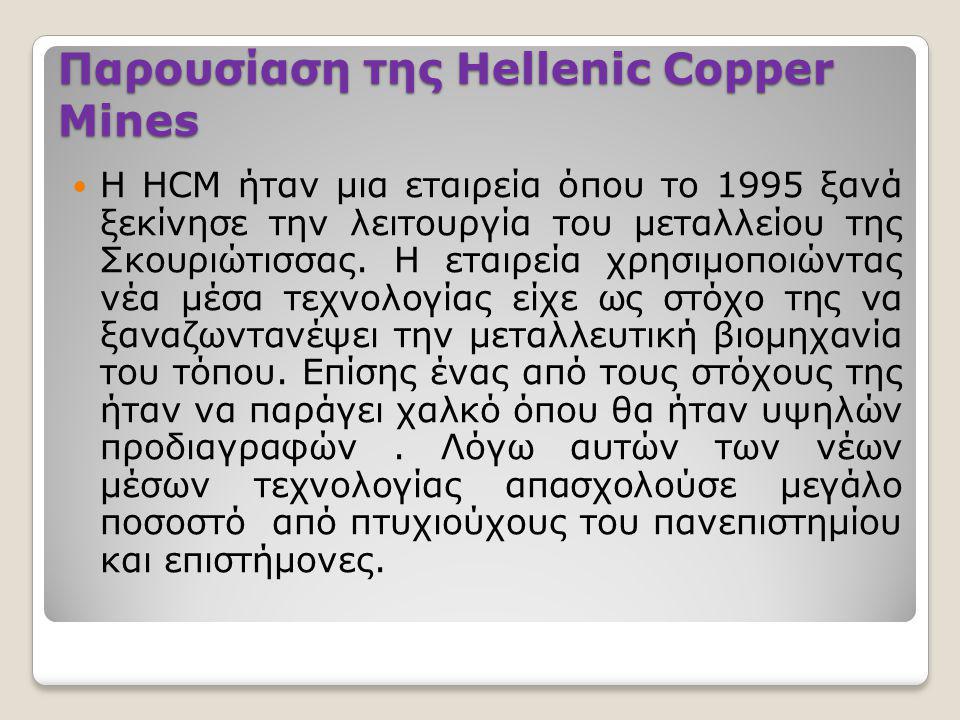 Παρουσίαση της Hellenic Copper Mines