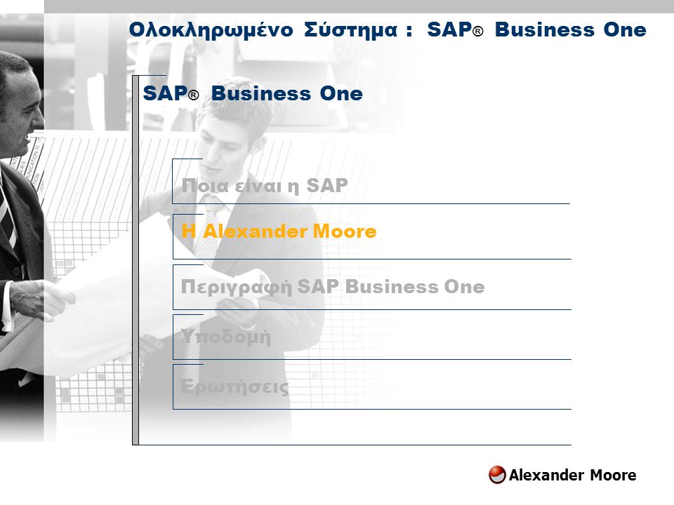 Ολοκληρωμένο Σύστημα : SAP® Business One