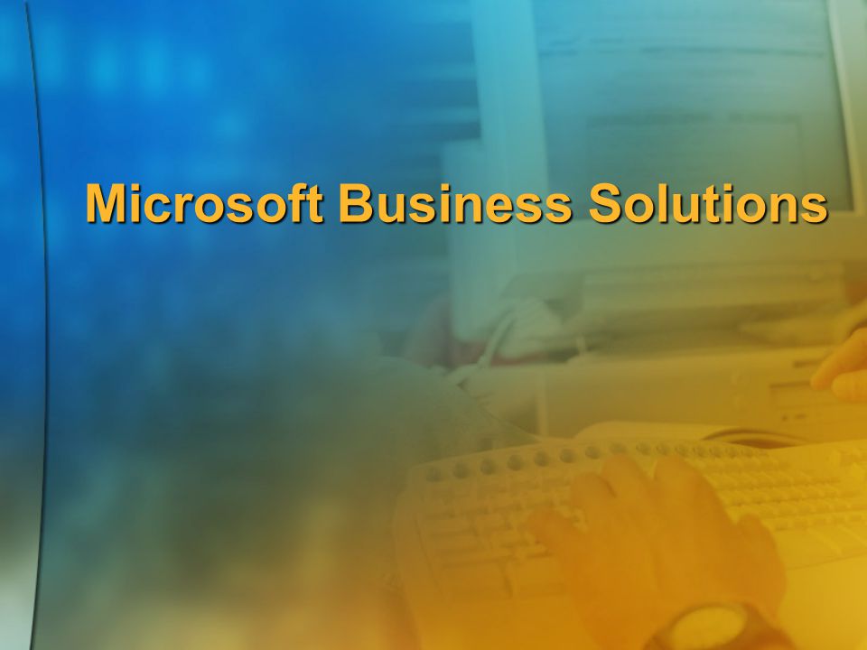 Microsoft Business Solutions