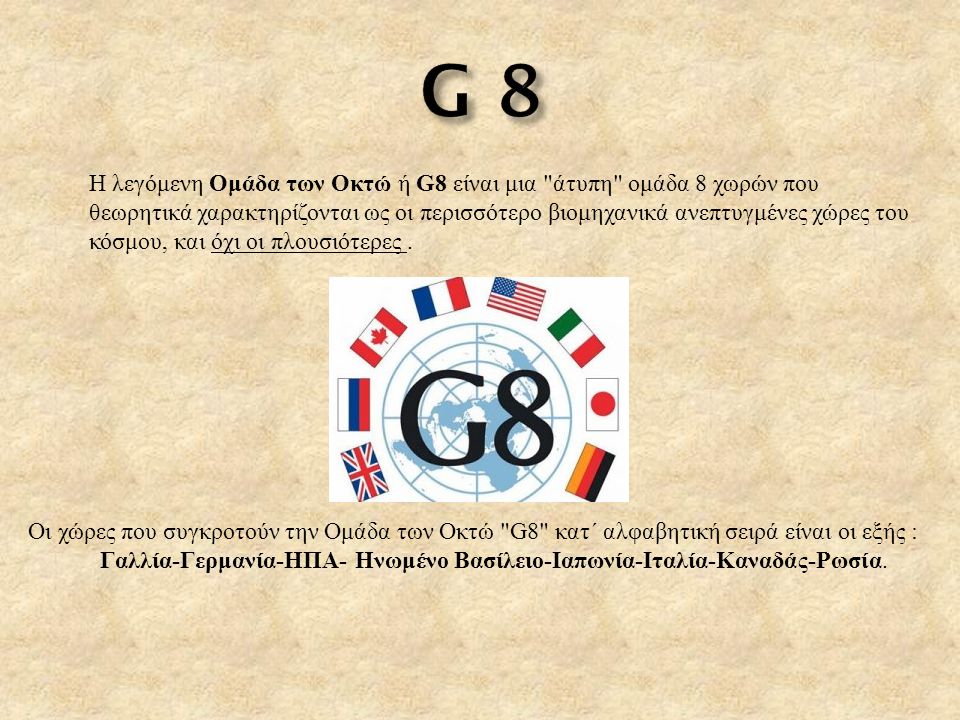 G 8