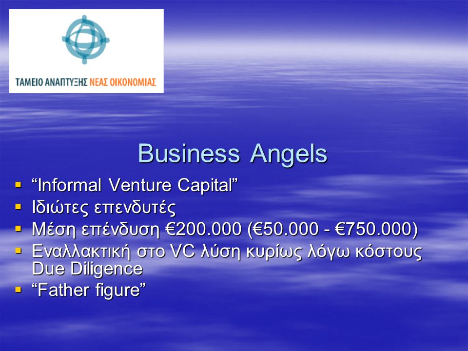 Case studies Company name Angel Investor Business Investment