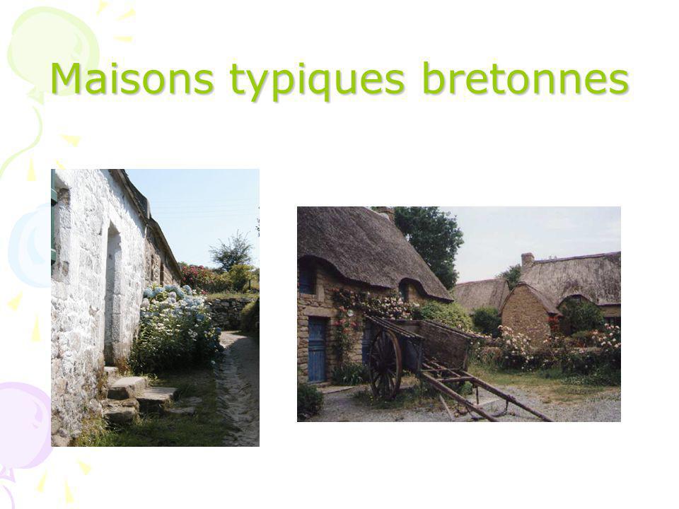 Maisons typiques bretonnes